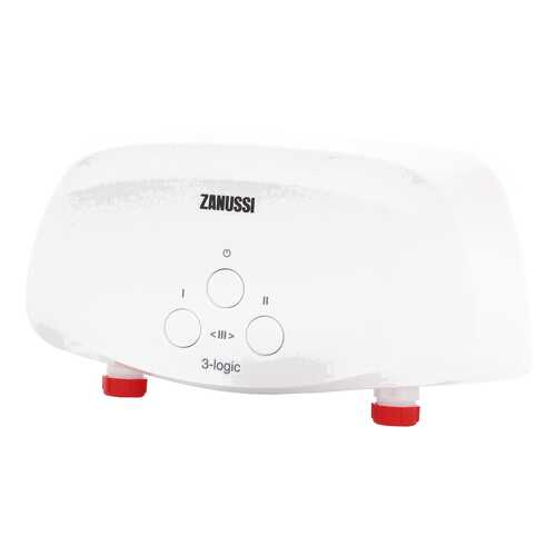 Водонагреватель проточный Zanussi 3-logic 3.5 S (душ) white в Техносила