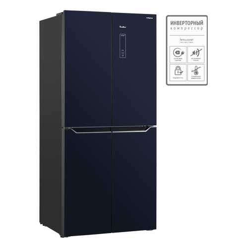 Холодильник TESLER RCD-480 I Black в Техносила