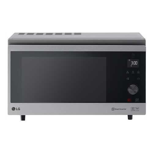 Микроволновая печь с грилем и конвекцией LG MJ3965AIS silver/black в Техносила