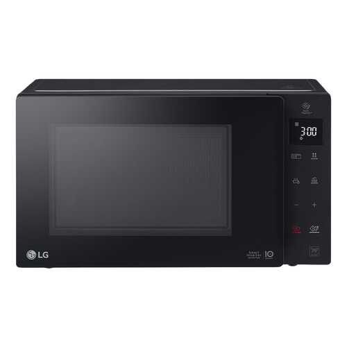 Микроволновая печь с грилем LG MB63W35GIB black в Техносила