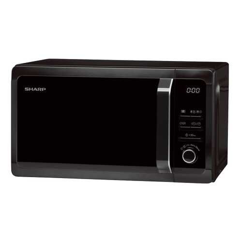 Микроволновая печь с грилем Sharp R-6852RK black в Техносила