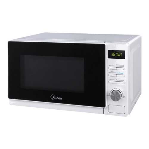 Микроволновая печь соло Midea AM720C4E-W black/white в Техносила