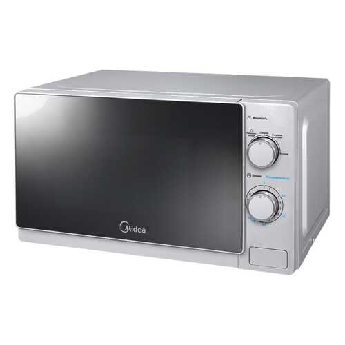 Микроволновая печь соло Midea MM720C4E-S silver/black в Техносила