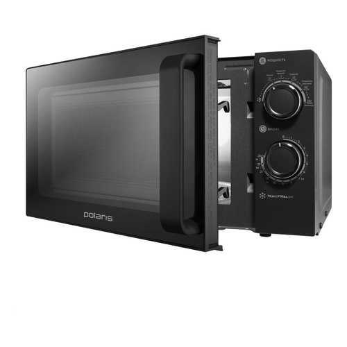 Микроволновая печь соло Polaris PMO 2001 RUS Black в Техносила