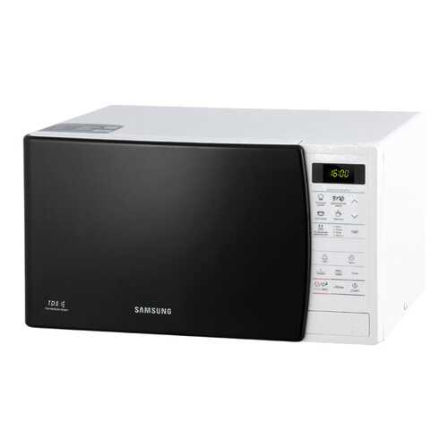 Микроволновая печь соло Samsung ME83KRW-1 black/white в Техносила