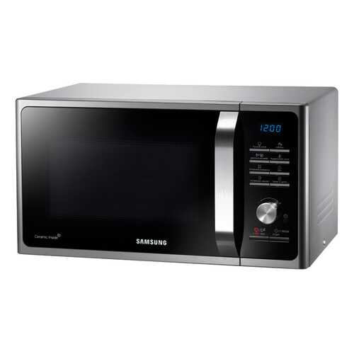 Микроволновая печь соло Samsung MS23F302TQS silver/black в Техносила