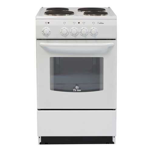 Электрическая плита DeLuxe 5004.12 Э White в Техносила