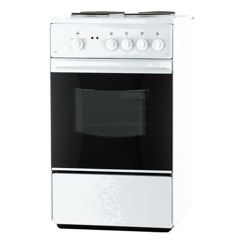 Электрическая плита Flama АЕ14010 W White в Техносила