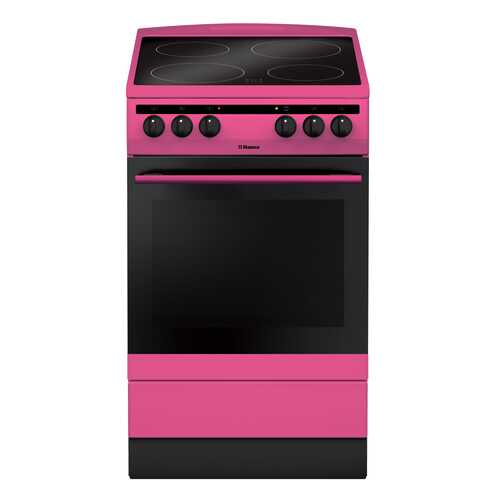 Электрическая плита Hansa FCCP58088 Pink в Техносила