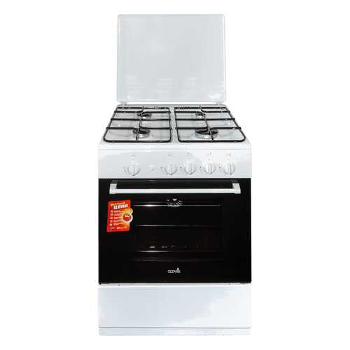 Газовая плита CEZARIS ПГ 3100-07 (Ч) White в Техносила