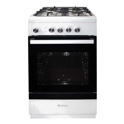 Газовая плита DeLuxe 506040.24г ЧР White в Техносила