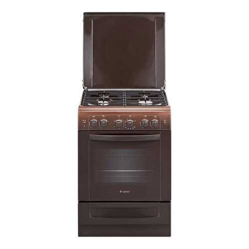 Комбинированная плита GEFEST ПГЭ 6101-02 0001 Brown в Техносила