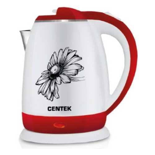 Чайник электрический Centek CT-1026 Flower Red в Техносила