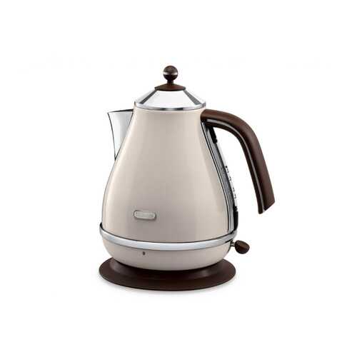 Чайник электрический Delonghi KBOV 2001.BG Beige в Техносила