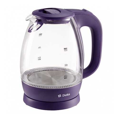 Чайник электрический Delta DL-1203 Purple в Техносила