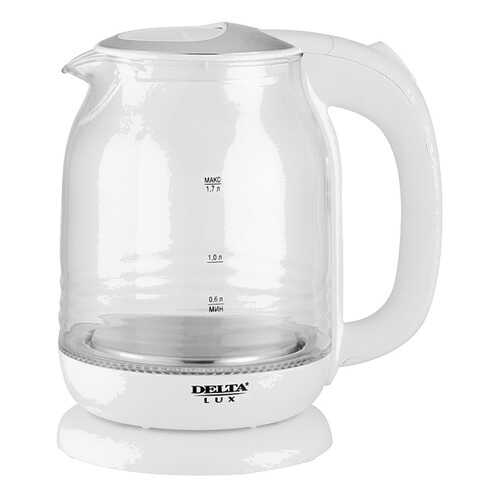 Чайник электрический Delta Lux DL-1206W White в Техносила