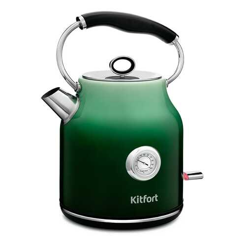 Чайник электрический Kitfort КТ-679-2 Green в Техносила
