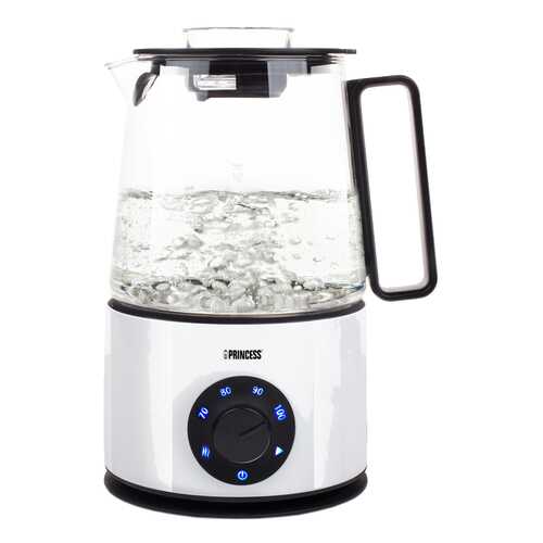 Чайник электрический Princess 236007 White/Black в Техносила