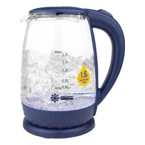 Чайник электрический Proffi PH9586 Dark Blue в Техносила