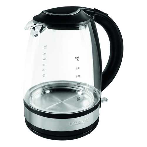 Чайник электрический Scarlett SC-EK27G31 Black/Silver в Техносила