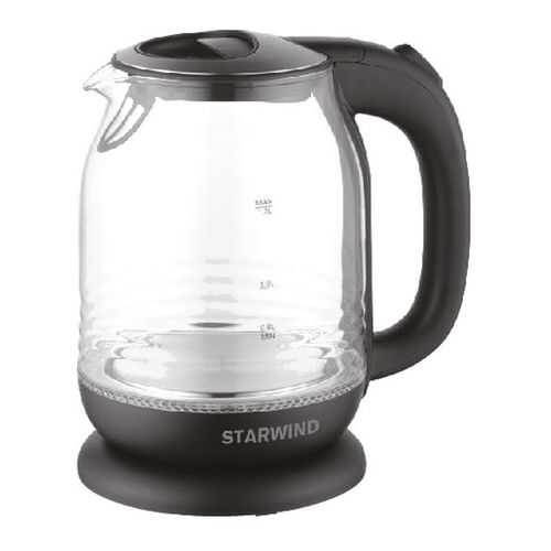 Чайник электрический Starwind SKG1311 Black/Silver в Техносила