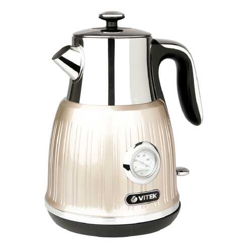 Чайник электрический Vitek VT-7067 Ivory/Silver в Техносила