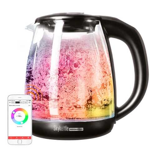 Умный чайник-светильник Redmond SkyKettle G210S Black в Техносила