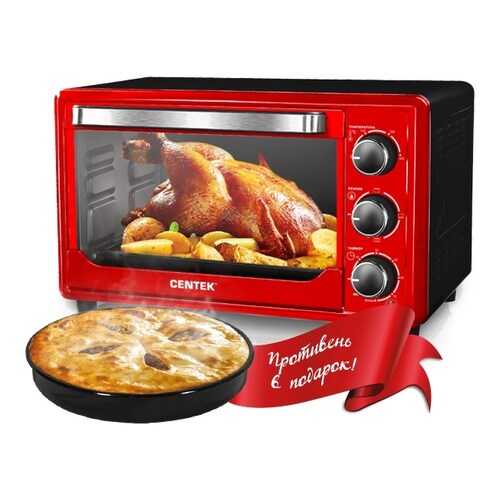 Мини-печь Centek CT-1537-30 Red Promo в Техносила