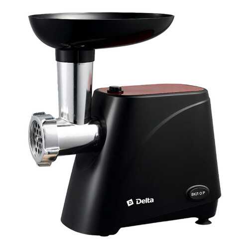 Мясорубка Delta DL-6100M Black/Red в Техносила