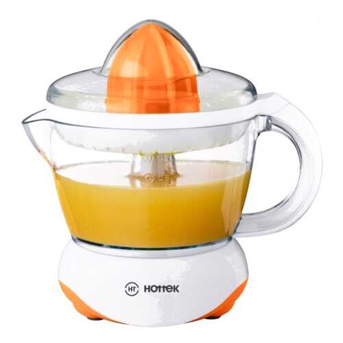 Соковыжималка для цитрусовых Hottek HT-978-003 white/orange в Техносила