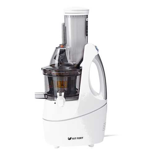 Соковыжималка шнековая Kitfort КТ-1104-1 white в Техносила