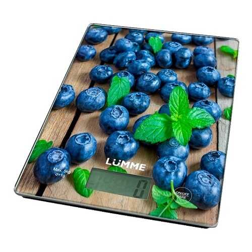 Весы кухонные LUMME LU-1340 Blueberry placer в Техносила