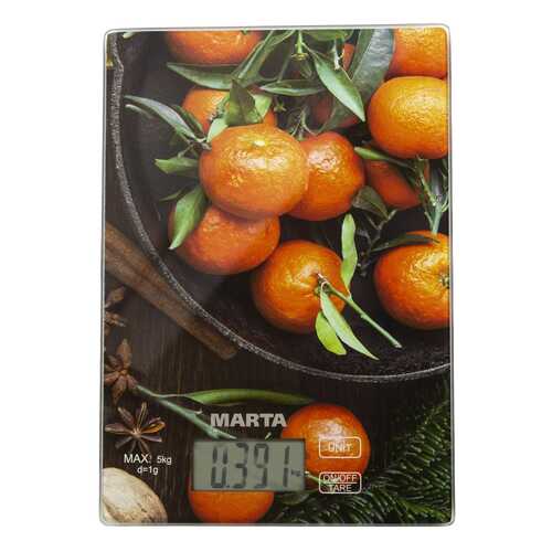 Весы кухонные Marta MT-1636 Tangerines в Техносила