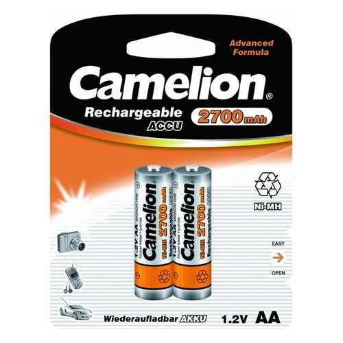 Аккумуляторная батарея Camelion AA-2700mAh Ni-Mh BL-2 в Техносила