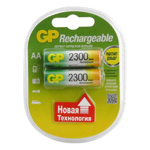 Аккумуляторная батарея GP Batteries 230AAHC 2 шт в Техносила
