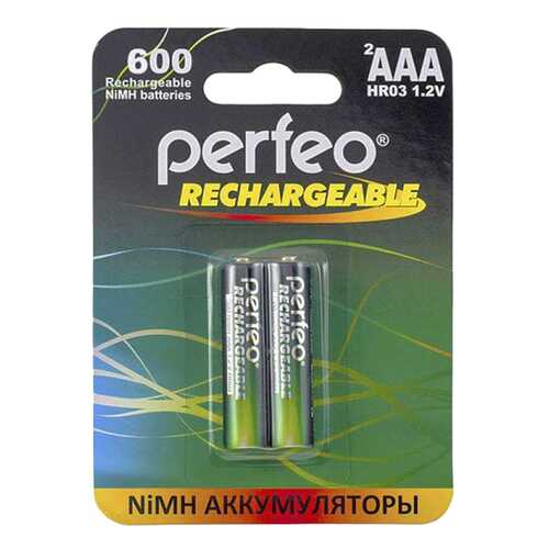 Аккумуляторная батарея Perfeo PF AAA600/2BL 2 шт в Техносила