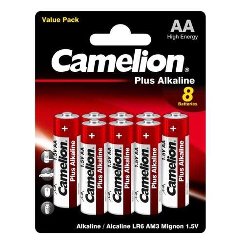 Батарейка Camelion LR6 Plus Alkaline BL-8 8 шт в Техносила