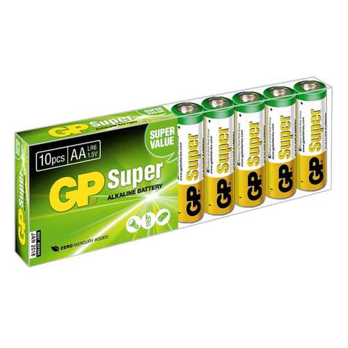 Батарейка GP Batteries 15A-B10 10 шт в Техносила
