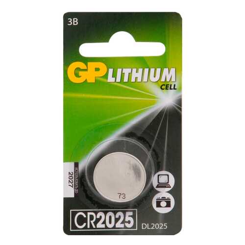 Батарейка GP Batteries Lithium CR2025-7C1 1 шт в Техносила