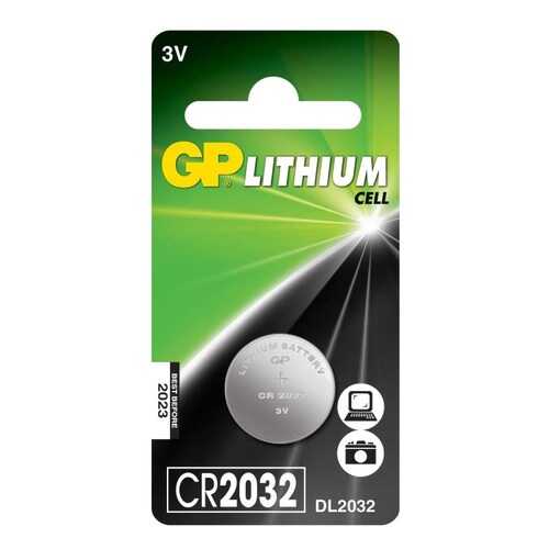 Батарейка GP CR2032-7CR1 Тип: CR2032 1шт в Техносила