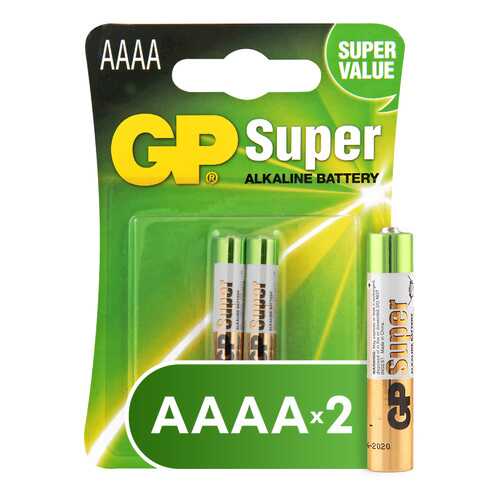 Батарейка GP Super AA (25A-2CR2) 2 шт в Техносила