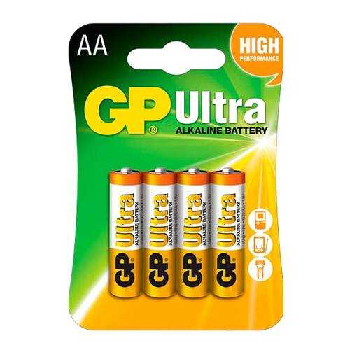 Батарейка GP Ultra Alkaline 24AUDM3(GL)-(2)CR4 4 шт в Техносила