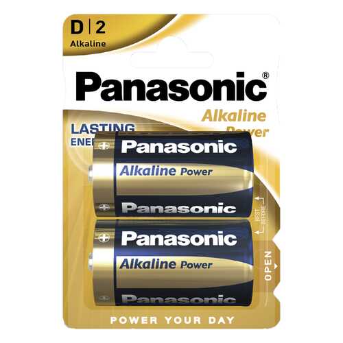Батарейка Panasonic Alkaline Power LR20REB/2BP 2 шт в Техносила
