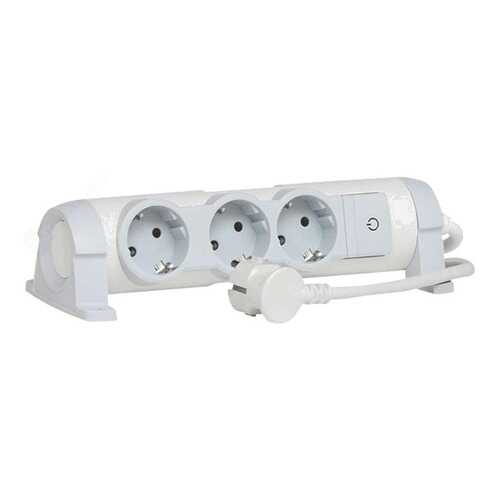 Удлинитель Legrand 3x2К+З, 3 розетки, 3 м, White в Техносила
