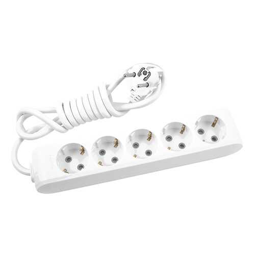 Удлинитель Panasonic X-TENDIA WLTB0455-2WH-RES, 5 розеток, 5 м, White в Техносила