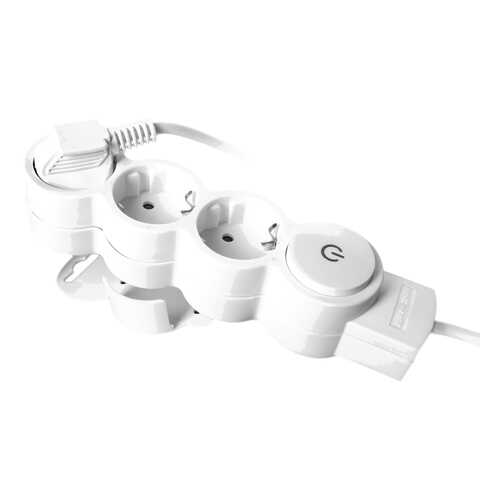Удлинитель REV RITTER 32007 6 ПВС 3х1, 3 розетки, 2 м, White в Техносила