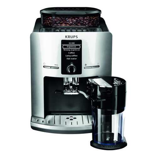 Кофемашина автоматическая Krups Latt' Express EA829E10 Silver в Техносила