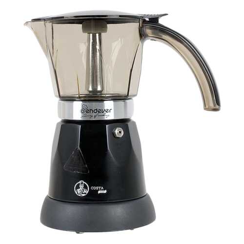 Гейзерная кофеварка Endever Costa-1020 Black в Техносила