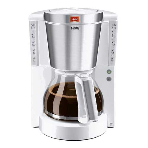 Кофеварка капельного типа Melitta Look IV De Luxe White в Техносила