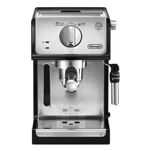 Рожковая кофеварка DeLonghi ECP 35.31 Silver/Black в Техносила